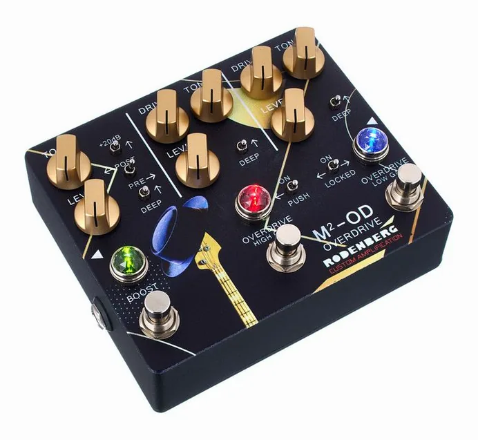 Rodenberg M2-OD Bass Overdrive, vue 3