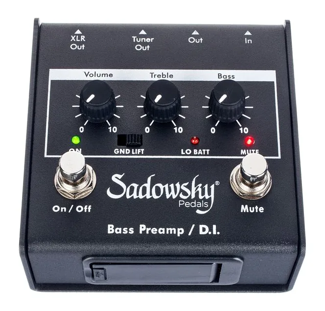 Sadowsky SBP-1 - Bass Preamp / DI, vue 2
