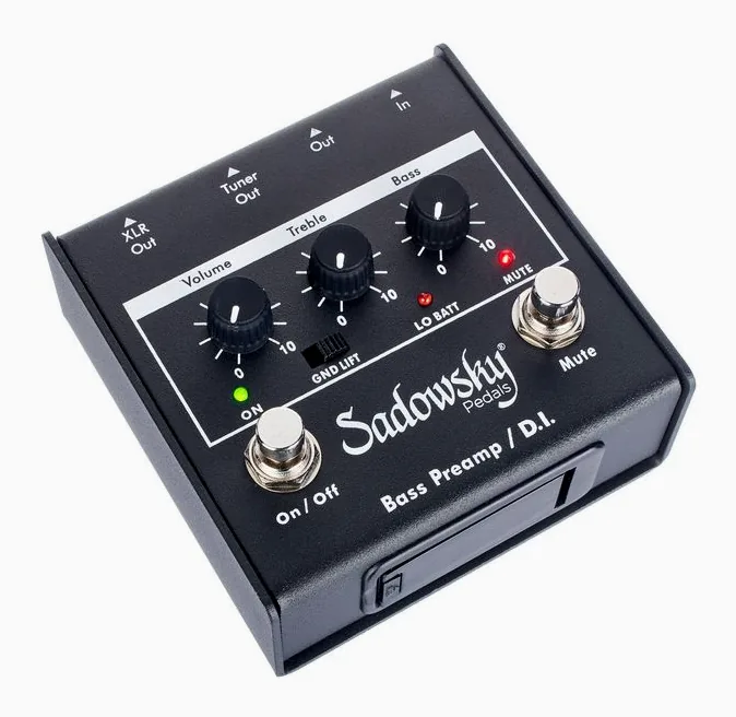Sadowsky SBP-1 - Bass Preamp / DI, vue 3