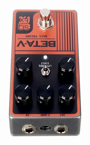 Solid Gold FX Beta V Bass Preamp, vue 4