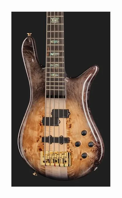 Spector Euro 5 CST Natural Black Burst, vue 4