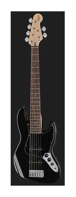 Squier Affinity Jazz Bass VI BKM, vue 2