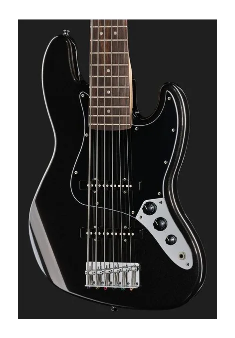 Squier Affinity Jazz Bass VI BKM, vue 4