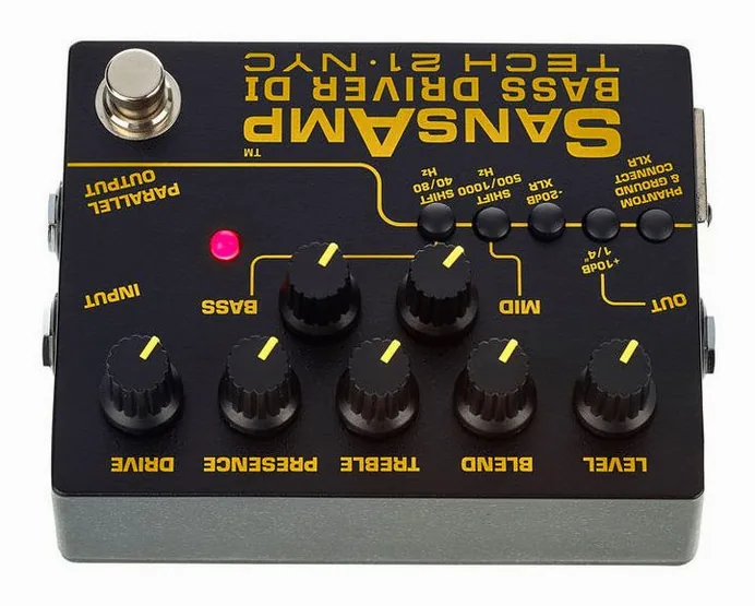 Tech 21 SansAmp Bass Driver DI V2, vue 4