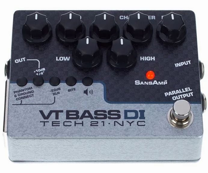 Tech 21 SansAmp Character VT Bass DI, vue 2