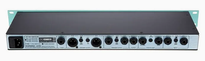 Tech 21 SansAmp GED-2112, vue 3