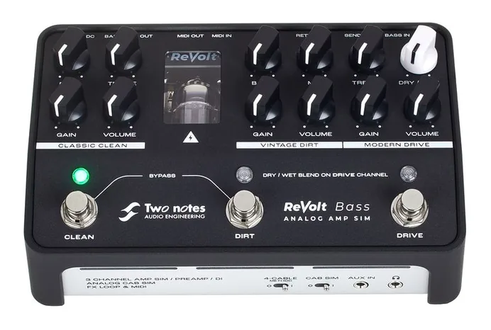 Two Notes ReVolt Bass Preamp, vue 2