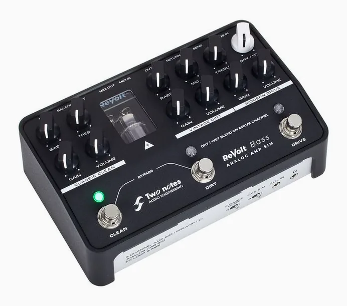 Two Notes ReVolt Bass Preamp, vue 3