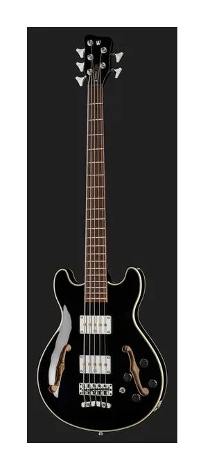 Warwick RB StarBass 5 Solid Black HP, vue 2