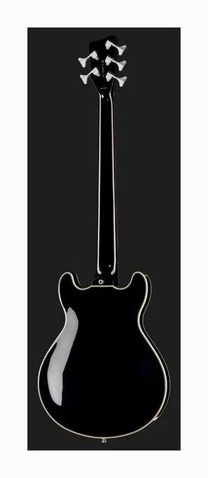 Warwick RB StarBass 5 Solid Black HP, vue 3
