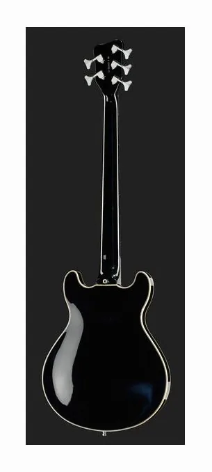 Warwick RB StarBass5 Black HP fretless, vue 3