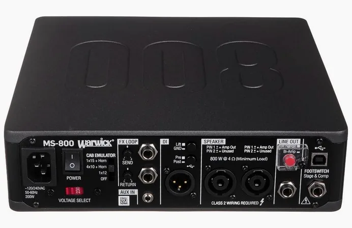 Warwick Stage Series MS 800, vue 4