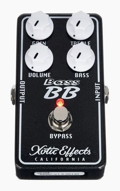 Xotic Bass BB Preamp V1.5, vue 2