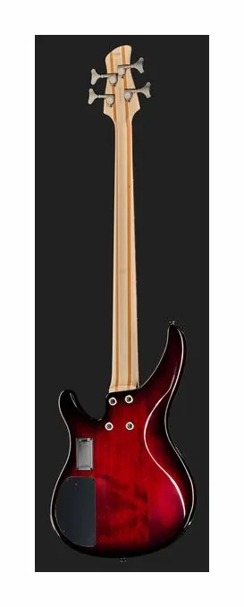 Yamaha TRBX604FM Dark Red Burst, vue 3